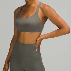 Lululemon Adapt and Align Bra Grey Sage